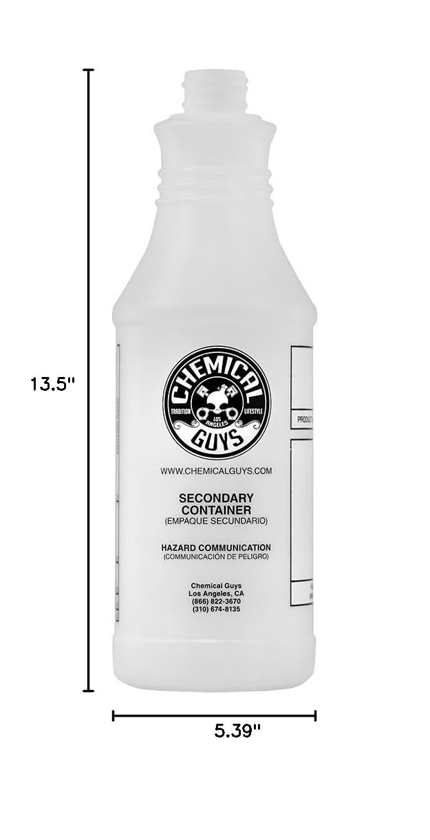 Chemical Guys ACC_130 Professional Chemical Guys Chemical Resistant Heavy Duty Bottle and Sprayer, 32 oz - Image 6