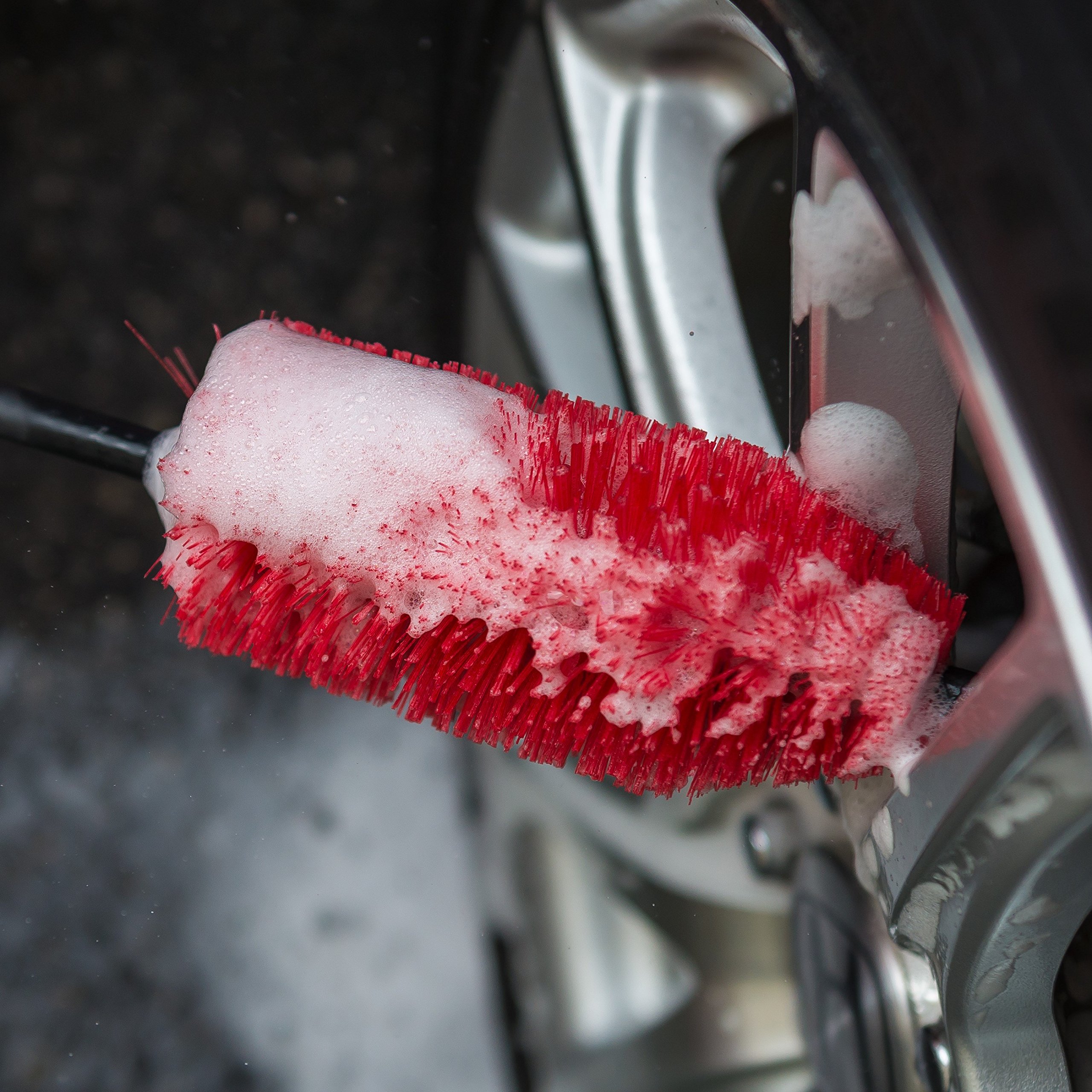 Chemical Guys ACC607 1 Pack Little Red Rocket Detailing Brush - Image 6