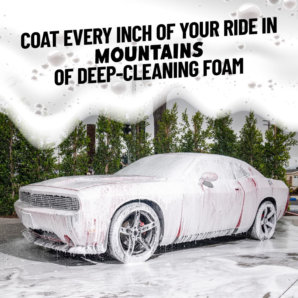 Chemical Guys EQP_310 TORQ Professional Foam Cannon Max Foam 8, (Great for Cars, Trucks, SUVs, Motorcycles, RVs & More) 32 oz Bottle - Image 3