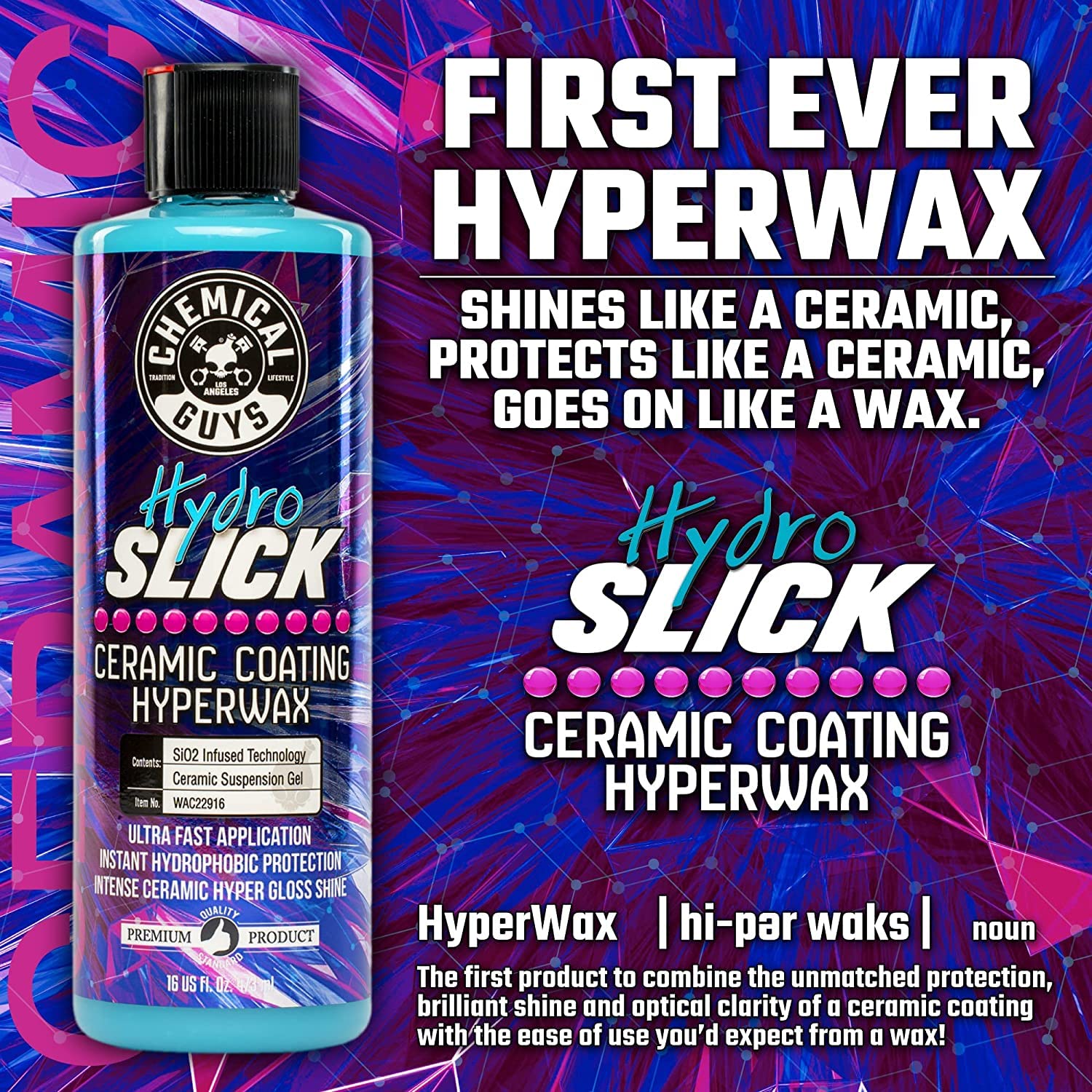 Chemical Guys HOL362 16-Piece Arsenal Builder Ceramic Car Wash & Protection Kit with Foam Gun, Bucket and (6) 16 oz Car Care Cleaning Chemicals (Works w/Garden Hose) - Image 12