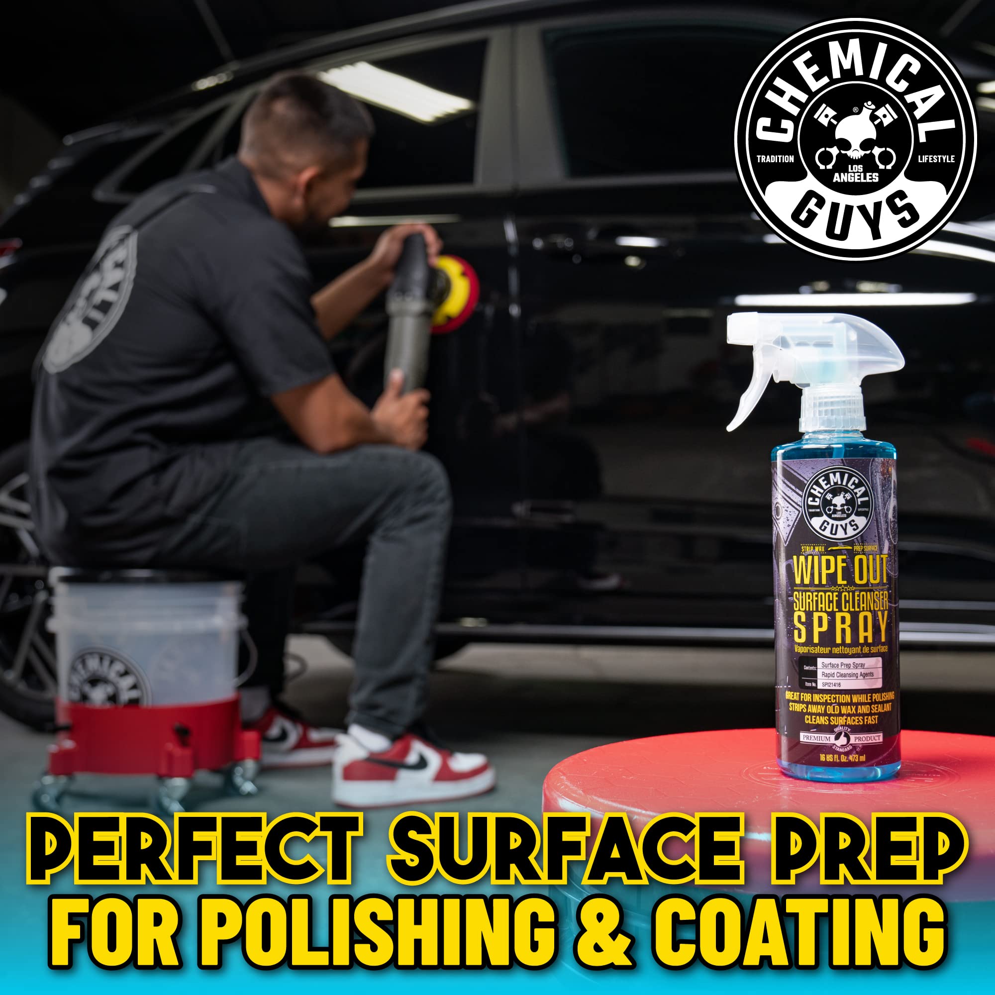Chemical Guys SPI21416 Wipe Out Surface Cleanser Spray, 16 fl. oz - Image 3