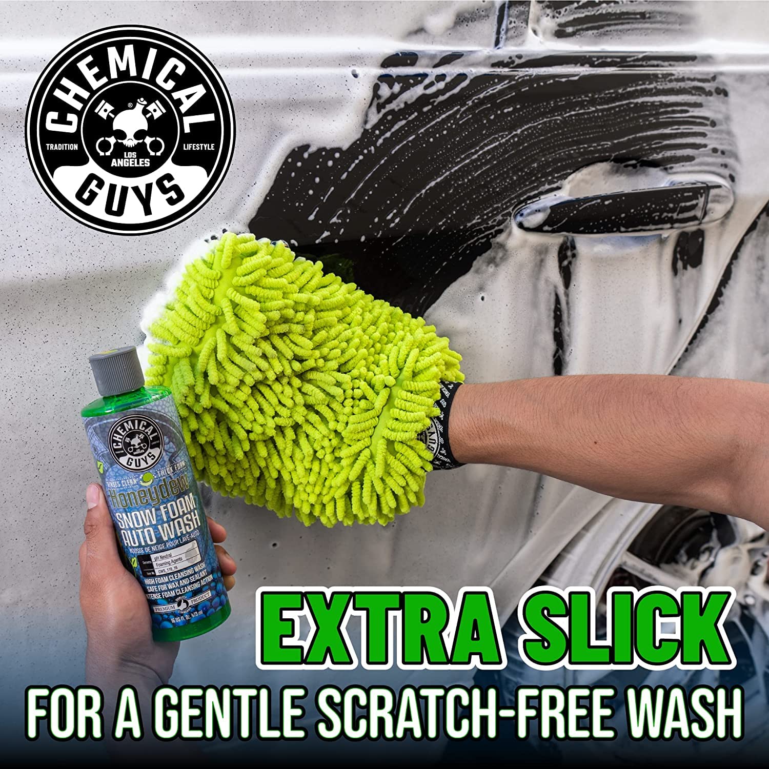Chemical Guys TORQ Professional Max Foam 8 Cannon and Honeydew Snow Foam Soap Kit - High Foaming Car Wash Cannon with 1 Gallon Concentrated Soap - Safe for Cars, Trucks, SUVs, RVs and More, 128 fl oz - Image 9